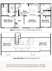 Unibilt Fairfax I C Floorplan Updated