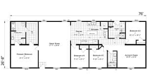 Champion Aspire-44-Baldwin 76 Floor Plan