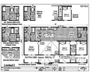Commodore Limited 2 RG776 A Floorplan
