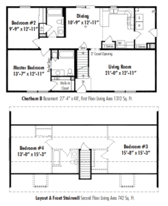 Unibilt Chatham B Floorplan