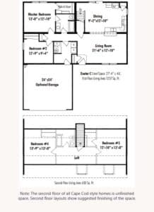 Unibilt Exeter C Floorplan Updated