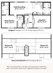 Unibilt Lexington C Floorplan Updated