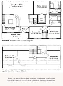 Unibilt Modesto B Floorplan Updated