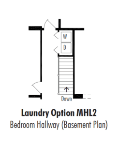 Unibilt Monterey Laundry Room Opt Basement Only