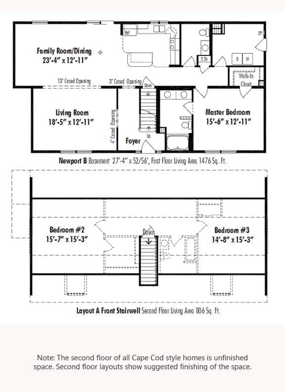 Unibilt Newport B Floorplan Updated