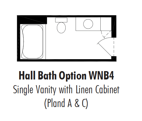 Unibilt Winfield Hall Bath AC