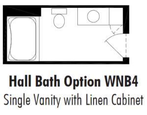 Unibilt Winfield Hall Bath Opt