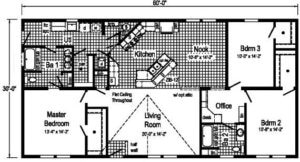 Commodore Mulberry II RX838A Floorplan Cropped