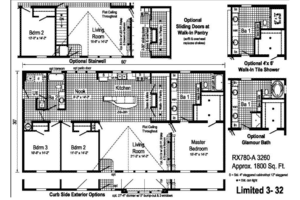Commodore Limited 3 RX 780 Manufacturer Floor Plan 1