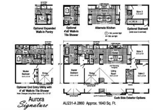 Commodore Aurora Signature 2 Floor Plan