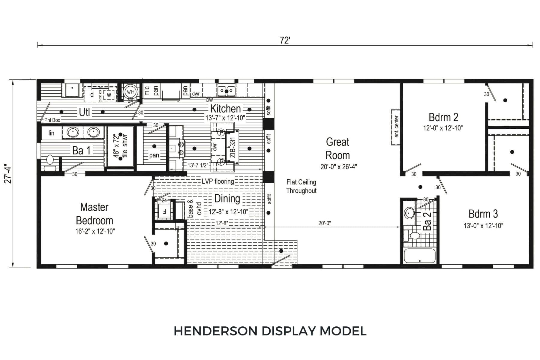 Commodore Grand 3.0 Henderson Floor Plan