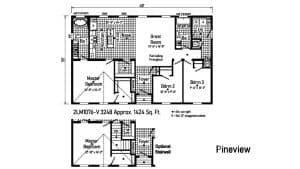 Commodore Pineview Floor Plan