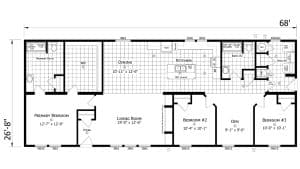 Champion Aspire-37-Odyssey 68 Floor Plan