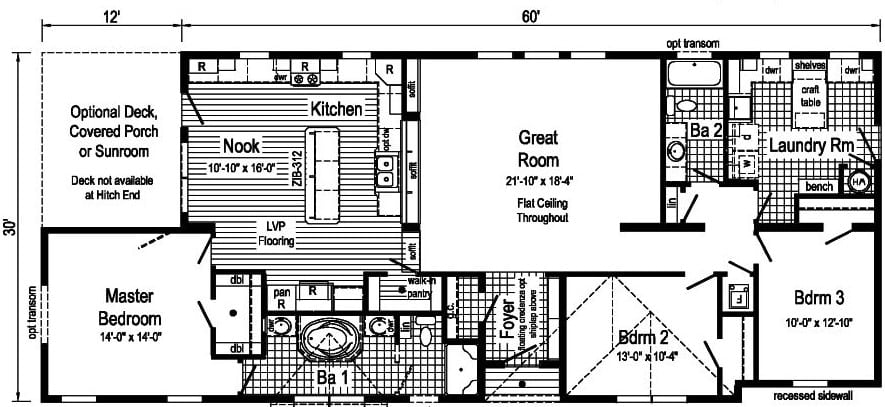 Commodore Oakley AW462A Floorplan 1 Cropped