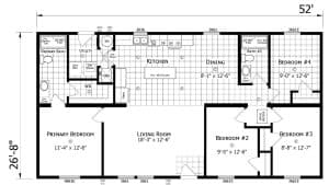 Champion Aspire-17-Livingston 52 Floor Plan