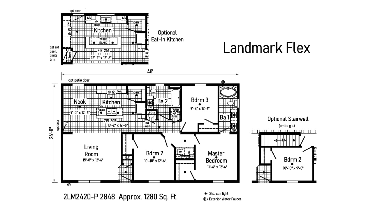 Commodore Flex 2420 Floor Plan