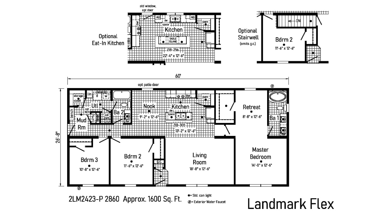 Commodore Flex 2423 Floor Plan