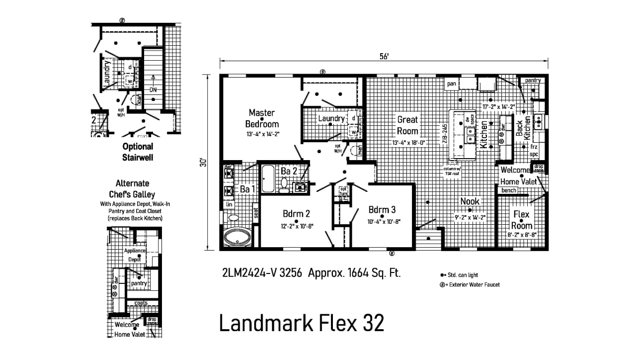 Commodore Flex 2424 Floor Plan