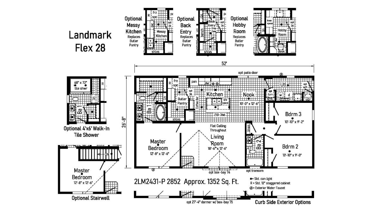 Commodore Flex 2431 Floor Plan