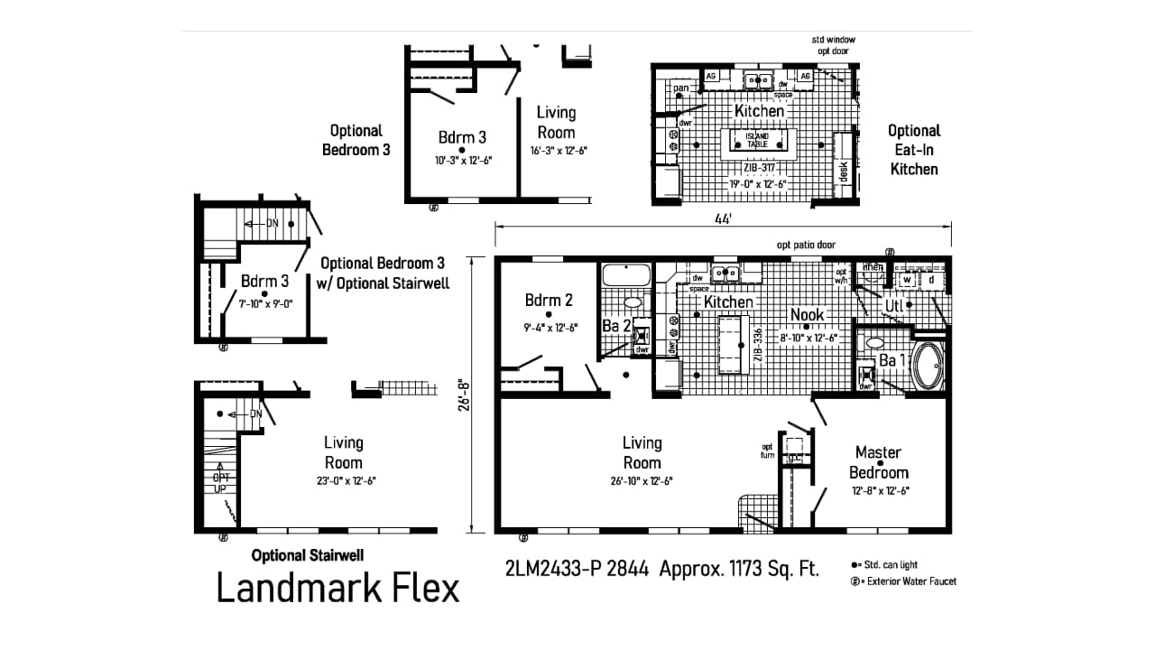 Commodore Flex 2433 Floor Plan