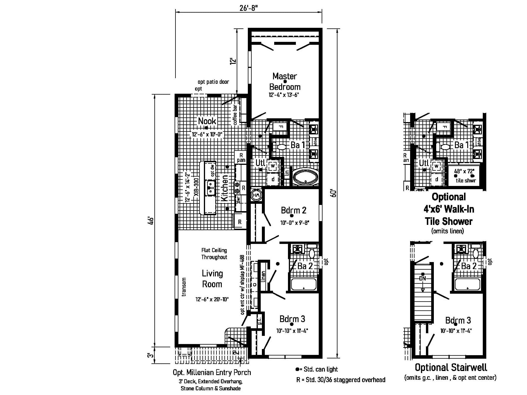 Millenian 2 Floor Plan - Larger