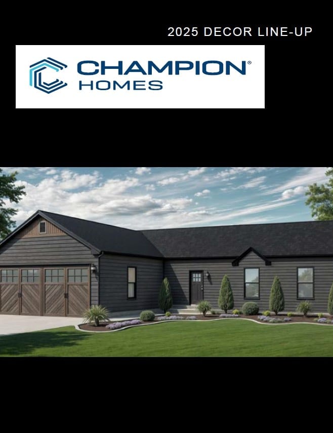 2025 Champion Decor Line Up Cover