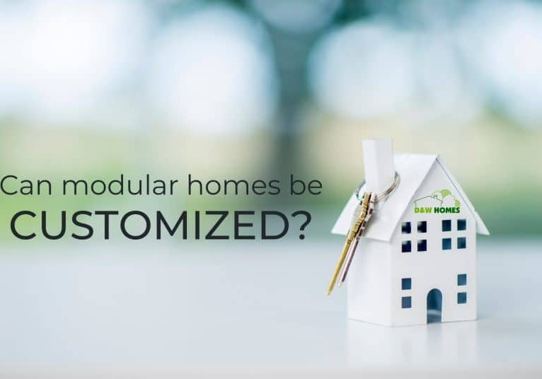 Can modular homes be customized?